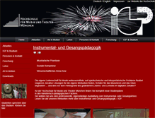 Tablet Screenshot of igp.musikhochschule-muenchen.de